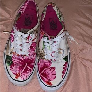 Hawaiian Print Vans